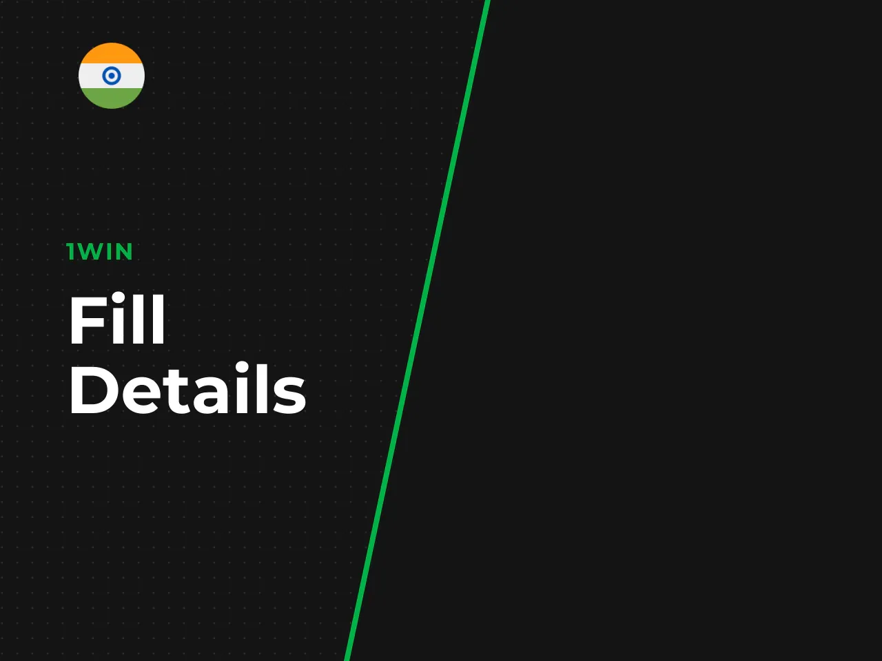 Fill in Account Details and Submit