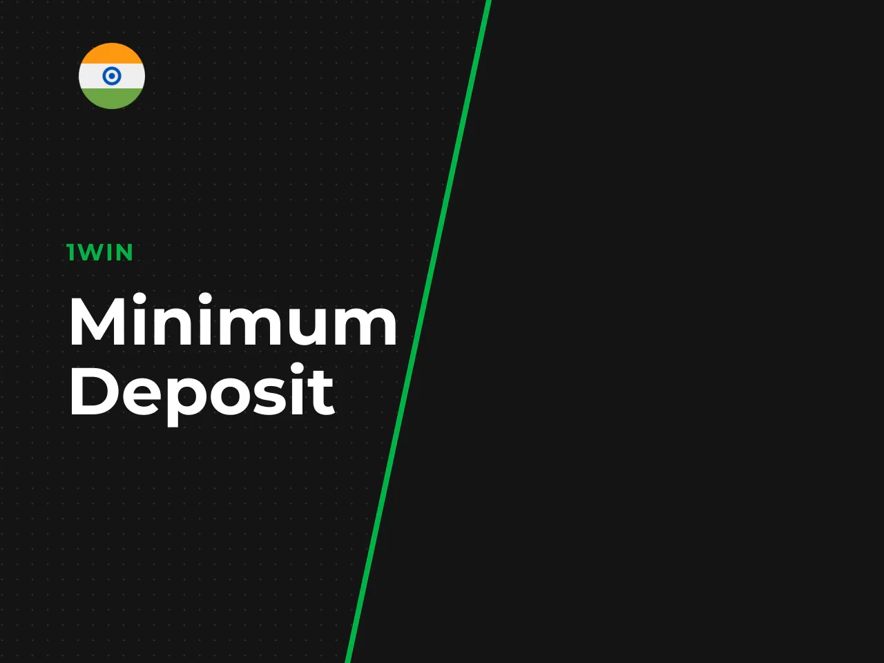 Minimum Deposit in the Website Account