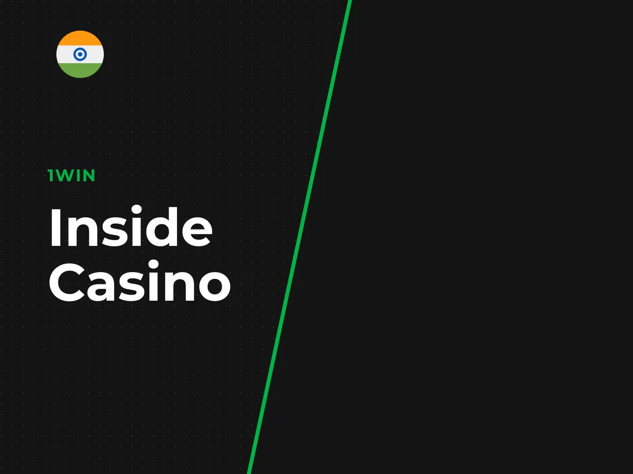 Inside the 1win casino app you